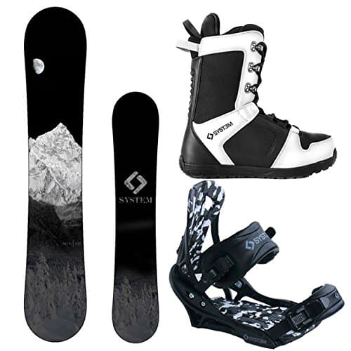 SystemMTN and APX Complete Men's Snowboard Package