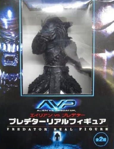 . Single item AVP Alien vs. Predator Predator Real Figure Black ver