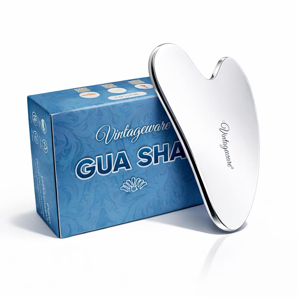 Steel Gua Sha (Heart Shape)