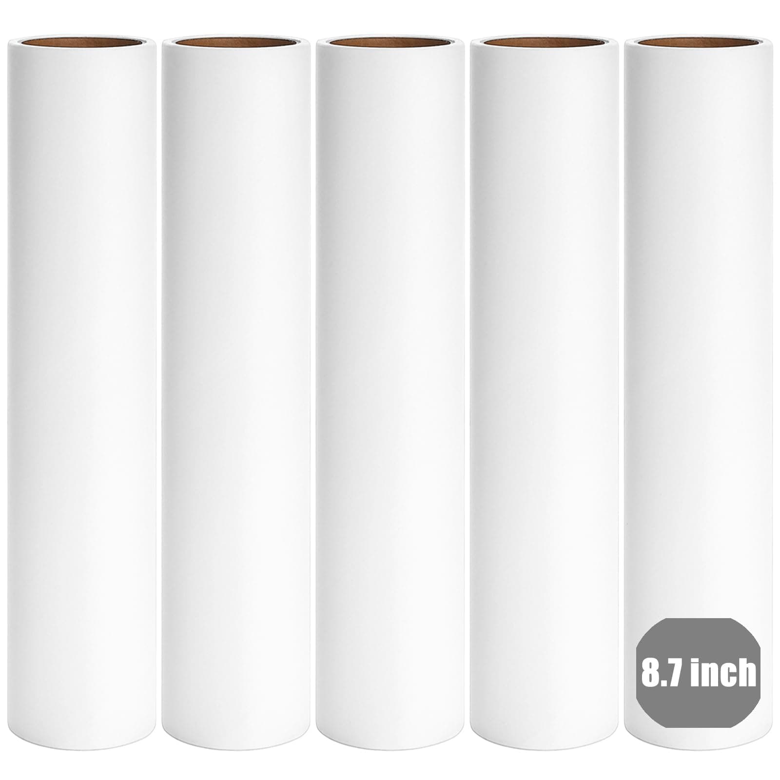8.7 inch Lint Roller Refills 5 Pack
