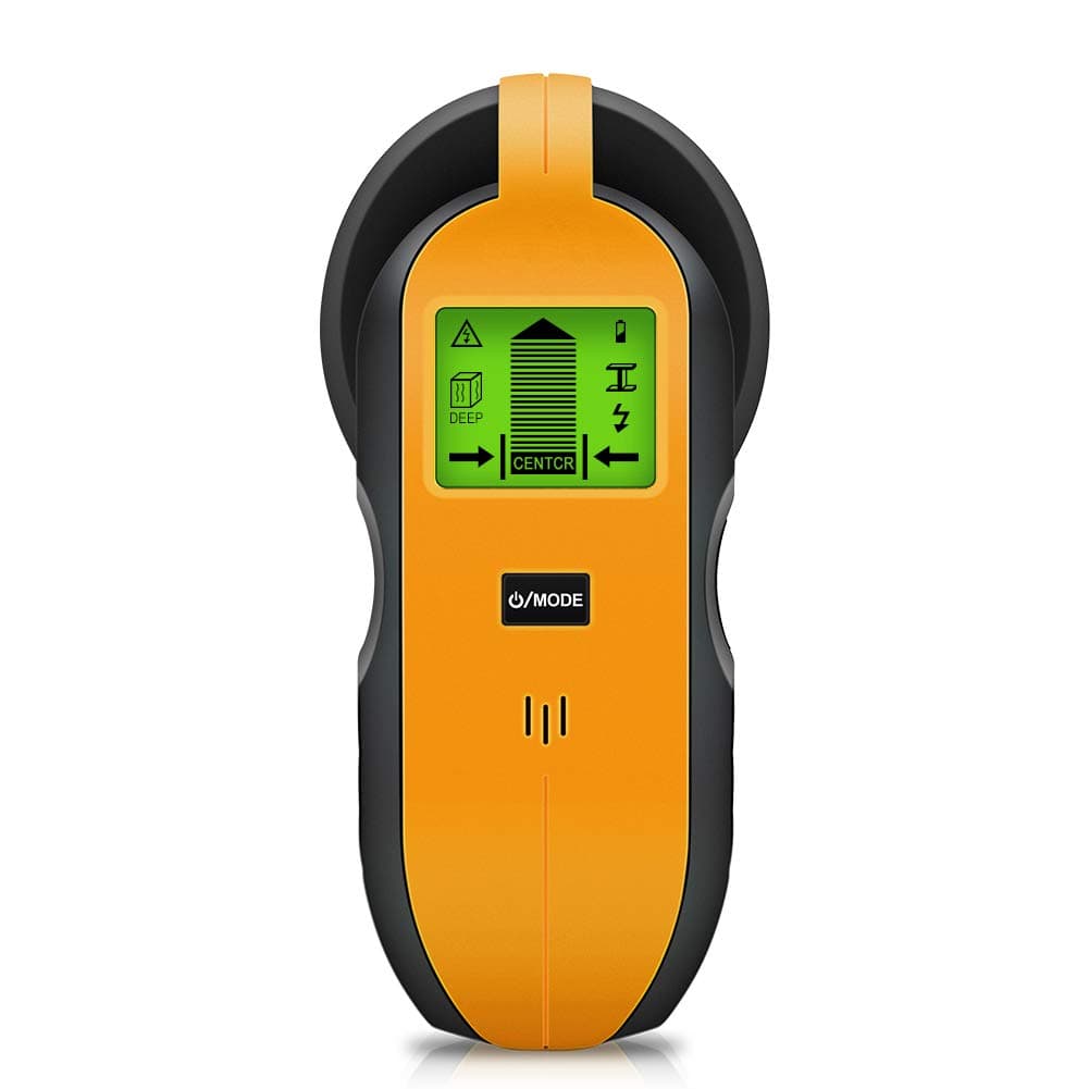 Ansbell Stud Finder Sensor Wall Scanner 4 in 1 Multi-Scanner Wood Electronic Stud Sensor Finders Wall Stud Detector Finding with LCD Display,Metal Studs Deep Scanning (4 in 1 Stud Finder)