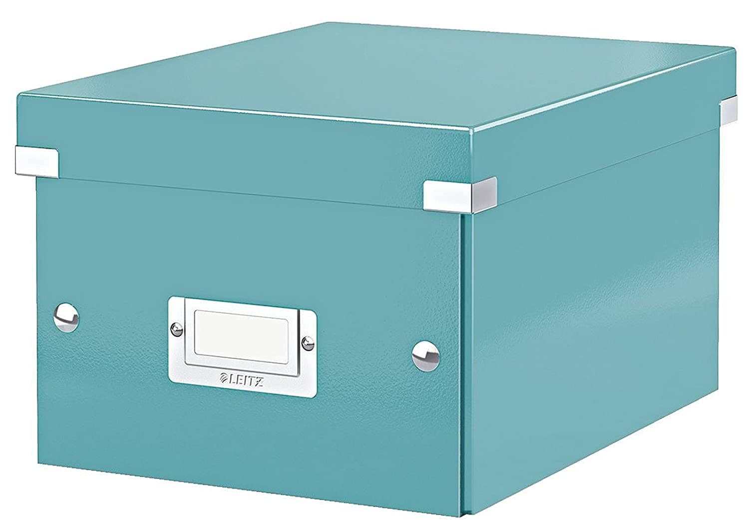 LeitzA5 Storage Box, Click and Store Range 60430051 - Small, Ice blue