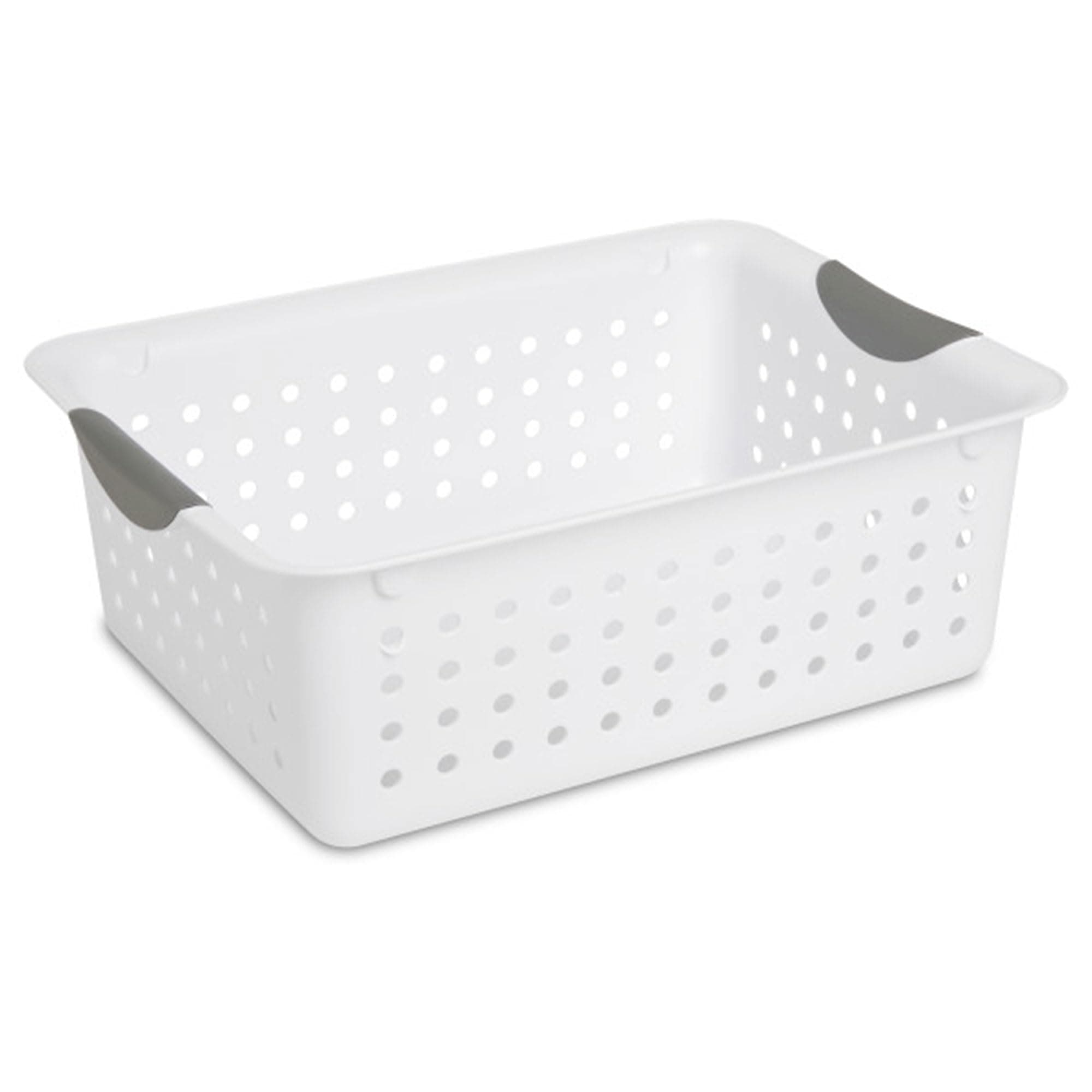 SteriliteBaskets, Bins, Crates, White, 6 Pack