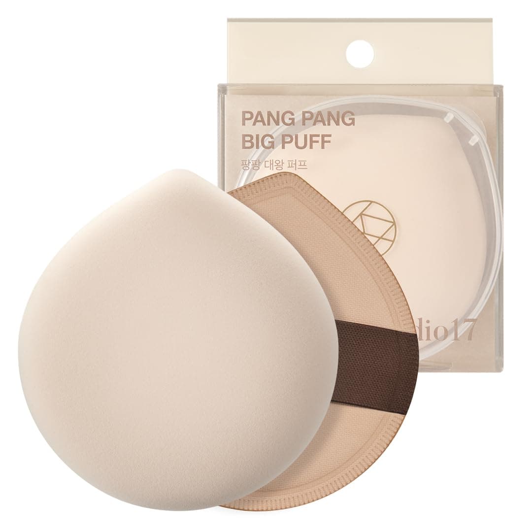 Studio 17 Pampan Triangle Puff Makeup Puff Base Makeup Sponge (PANG PANG TRIANGLE PUFF) (Drop Shape)