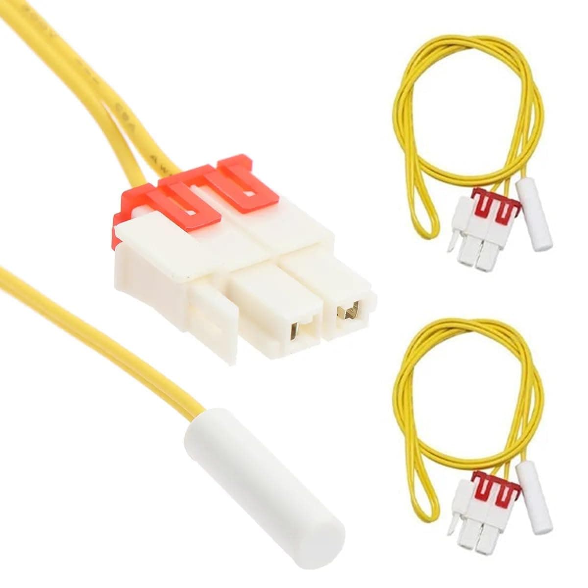 2 Pack Refrigerator Defrost Temp Sensor Replacement Temperature Thermostat Probe for Samsung Fridge Units DA32-00006W RF217ACRS