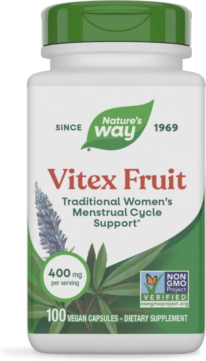 Nature's Way Vitex Fruit - 400 mg - 100 Capsules