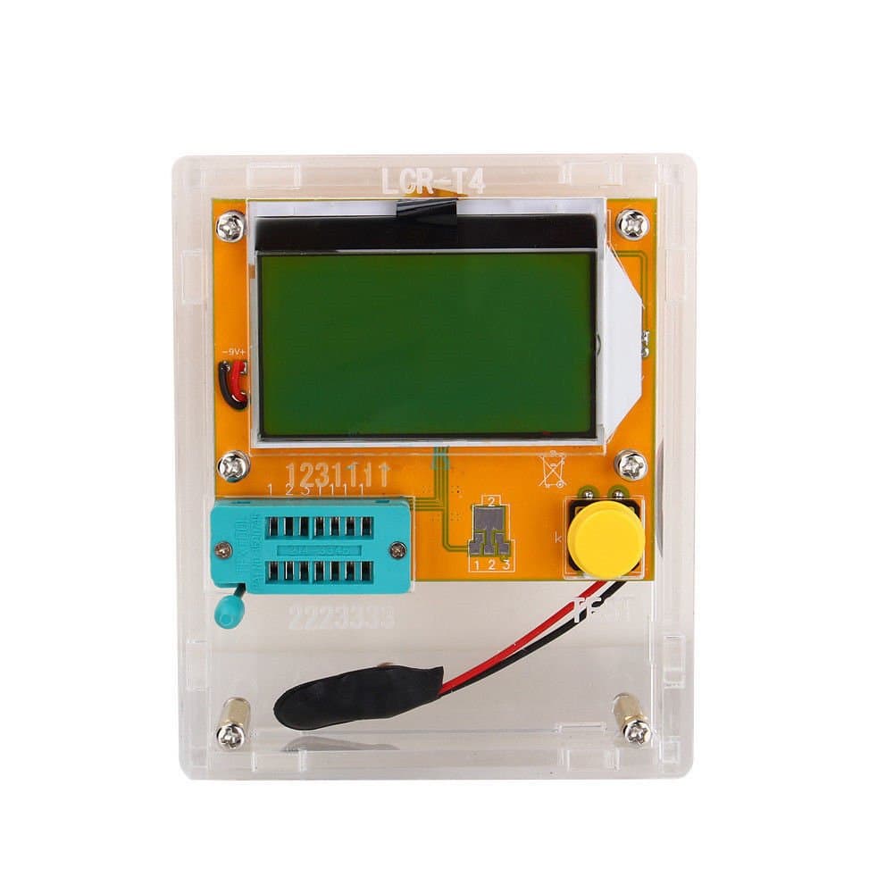 Hrph LCR-T4 Mega328 Transistor Tester Diode Triode Capacitance ESR Meter With Shell