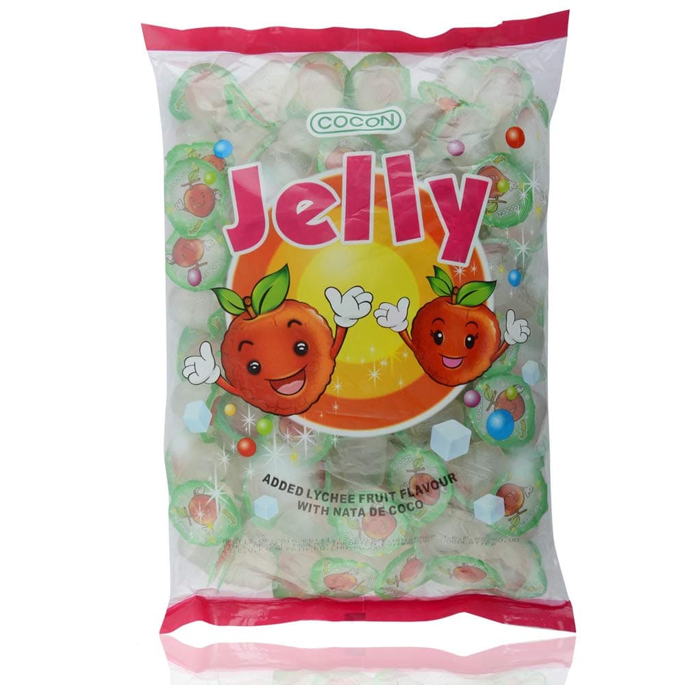 Cocon Jelly Added Lychee Fruit Flavour with NATA De Coco 1500gm