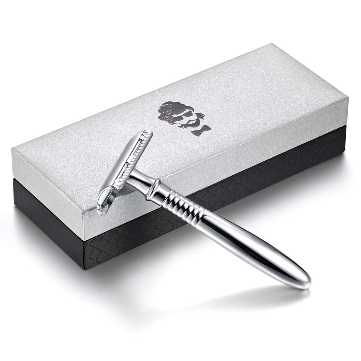 SINOIDEAS- Double Edge Safety Razor (Silver)