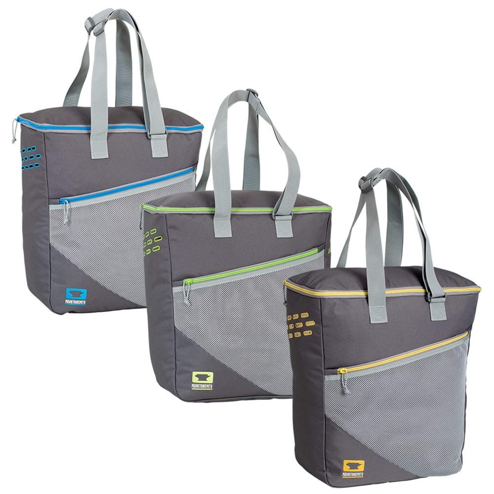 Mountainsmith Basic Cube Duffel Bag (3 Pack), Yellow/Lime/Blue Trim, One Size,18-75023-08