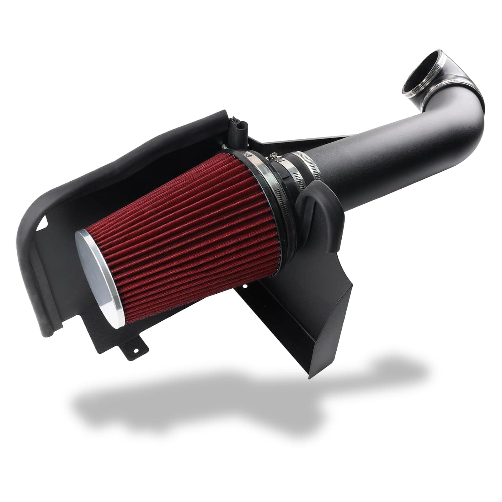4" Cold Air Intake System with Heat Shield for 99-06 GMC/Chevy V8 4.8L 5.3L 6.0L Silverado 1500/2500/3500