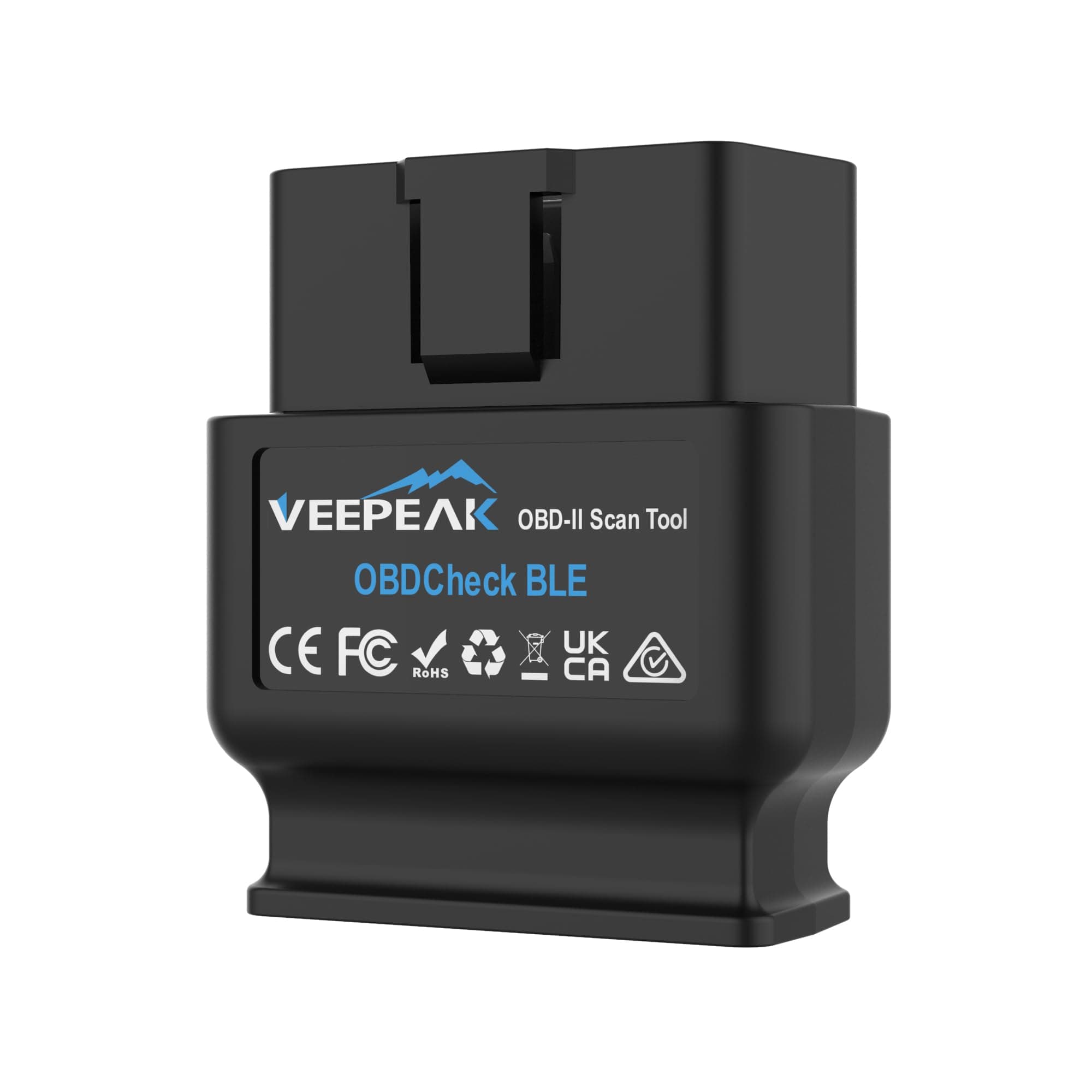 Veepeak OBDCheck BLE Bluetooth 4.0 OBD2 Scanner Adapter for iOS & Android, Car Check Engine Light Diagnostic Trouble Code Reader Supports Year 1996 and Newer Vehicles in the US