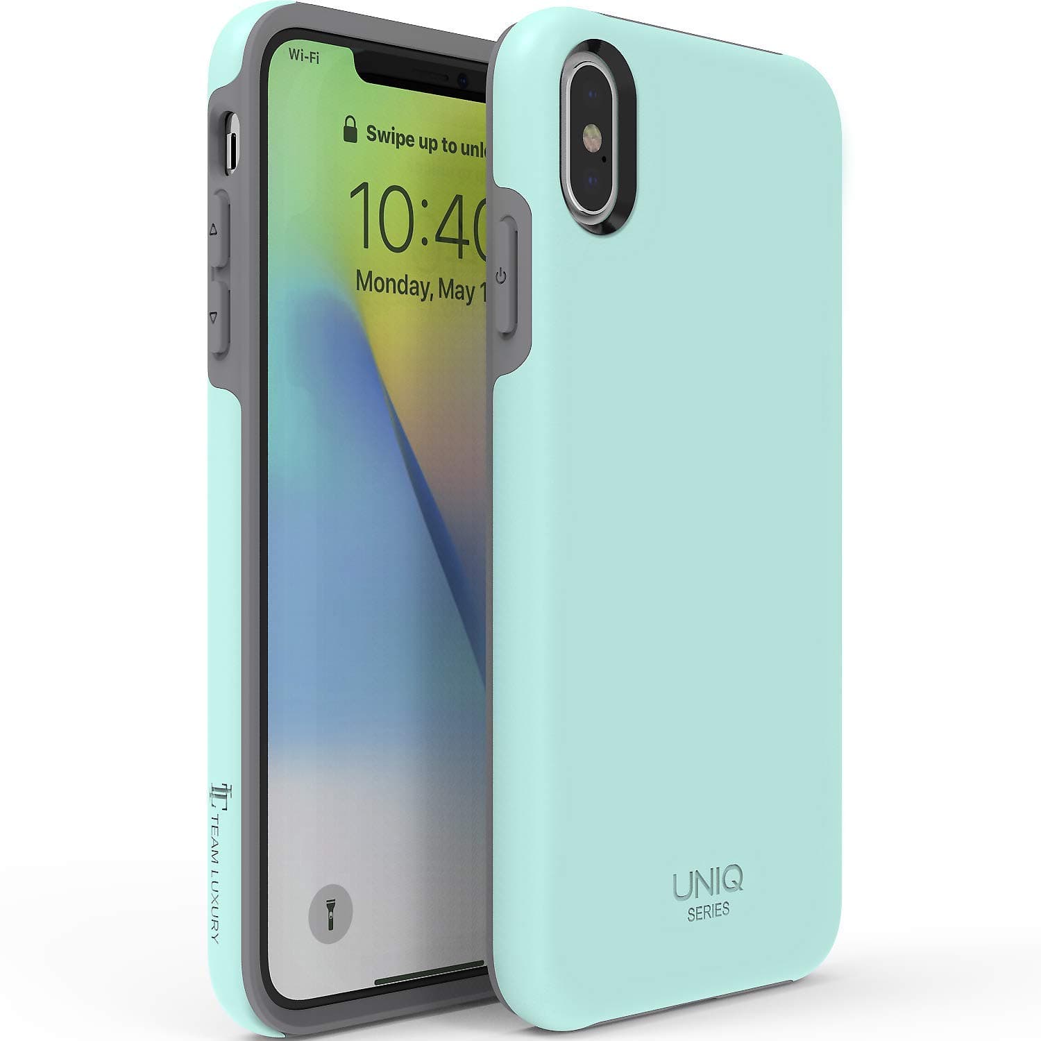 TEAM LUXURY Designed for iPhone 13 Case/iPhone 14 Case, [Ultra Impact Resist] Shockproof Rugged [Anti-Scratch] Protective Case for iPhone 13/14 Phone Case Cover 6.1 Inch, (Navy Blazer)