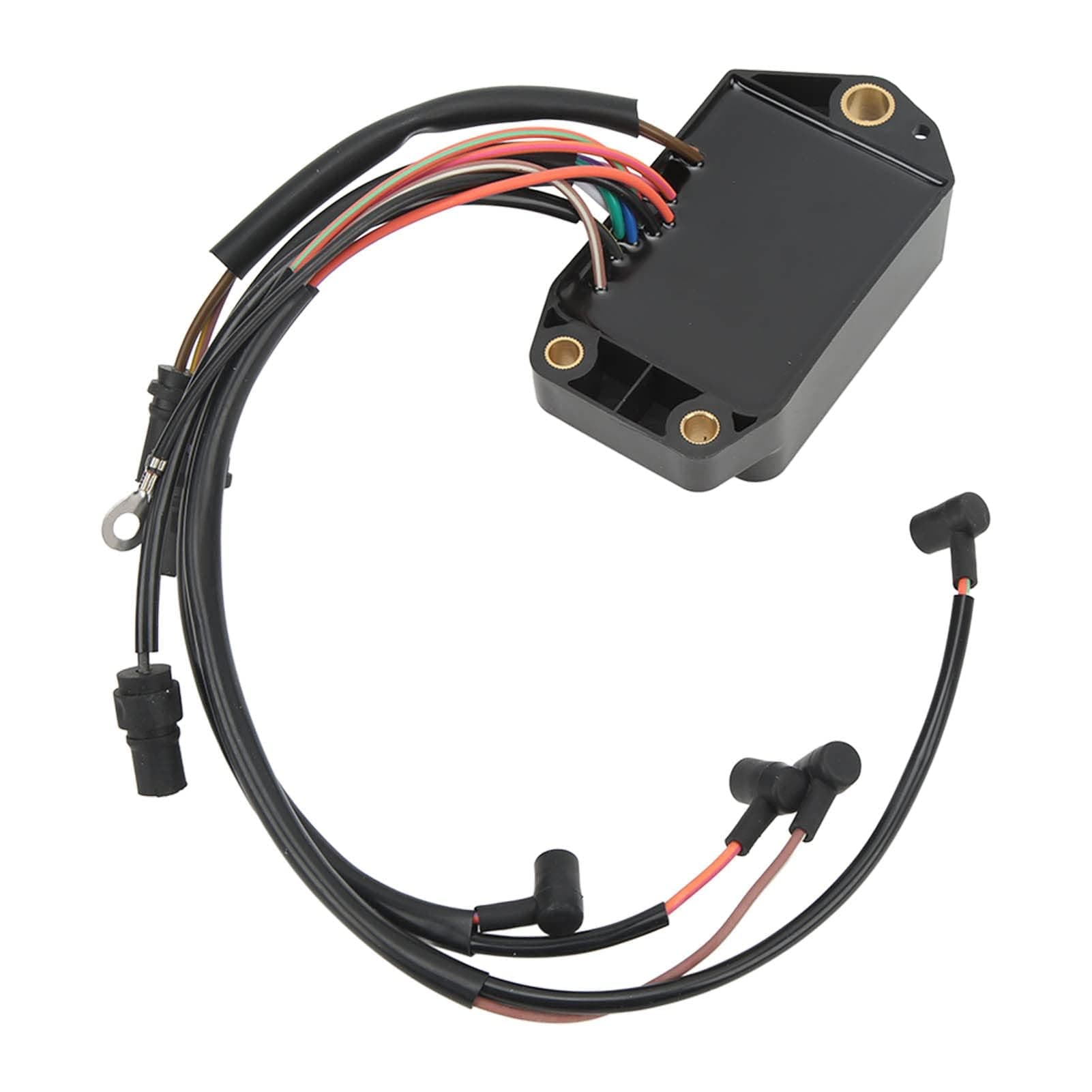 CDI BOX Power Pack IGNITION MODULE COMPATIBLE WITH Evinrude Johnson OMC 85 88 90 100 110 112 115 HP 583773, 0583773, 0584028, 584028, 584027, 0584027, 584029, 0584029, 18-5770-1, 18-5770, 113-4028