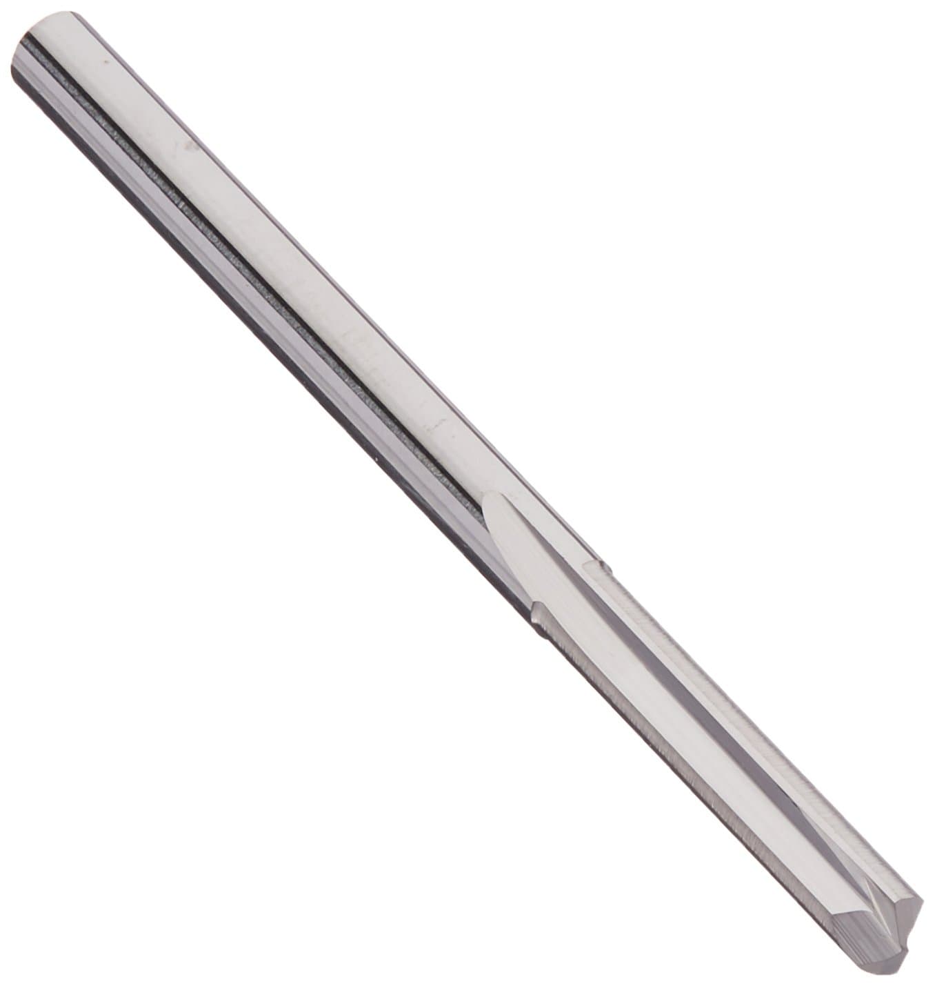 Kodiak Cutting Tools KCT140270 USA Made Solid Carbide Drill Bit, 2 Straight Flute, 3/4" Length of Cut, 2" Overall Length, 1/8" Diameter