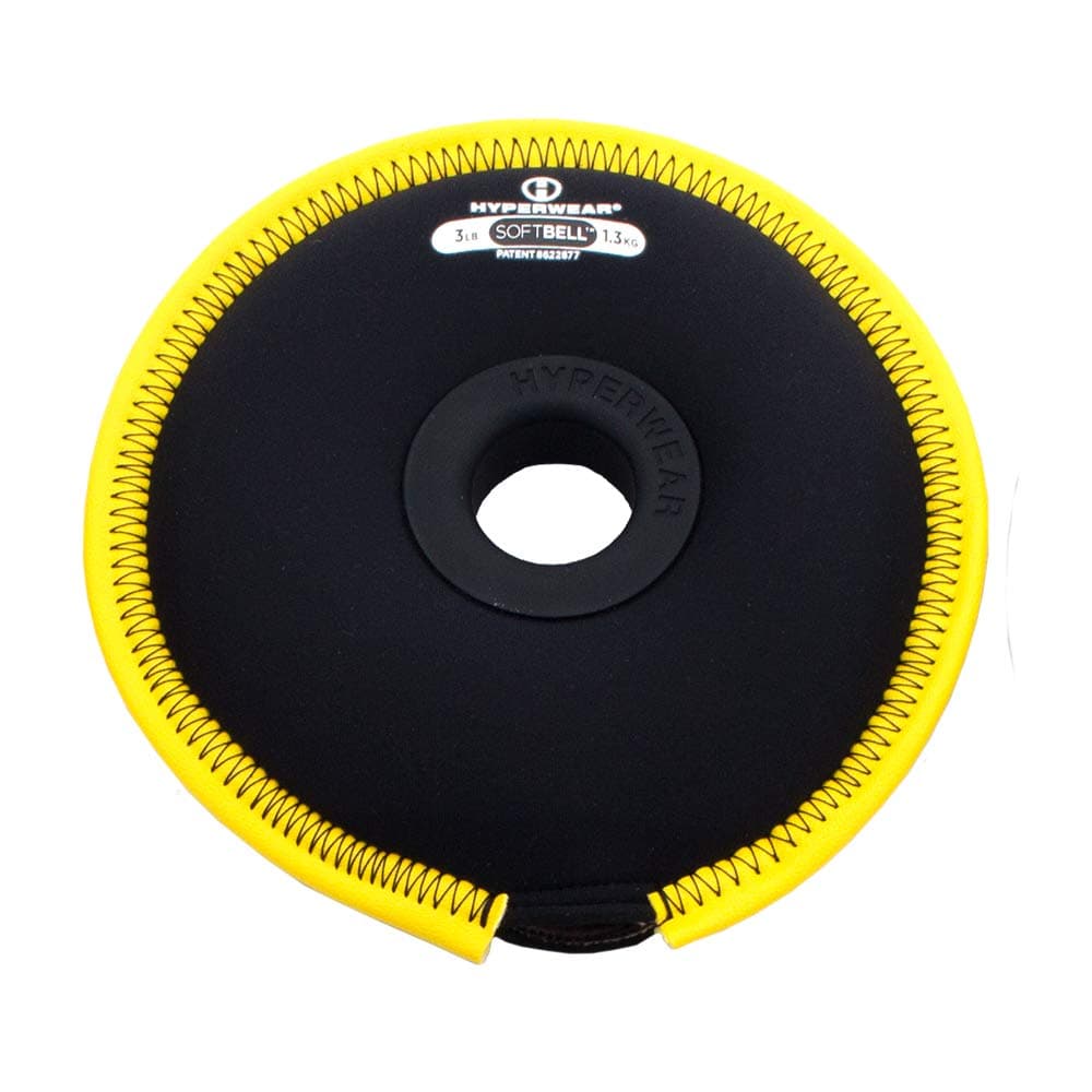 Sponsored Ad – SoftBell Hand Weight Plates Use Alone or with Adjustable Dumbbell Sets Kettlebell Sets or Barbell - SoftBell System of Workout Equipment for Home Workouts (sizes 1.5, 3, 4.5, 6, 7.5, 10 lbs)