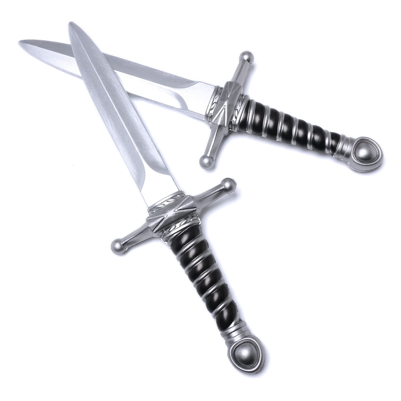 PU Foam Dagger Prop, Non-Functional Costume Dagger with Plastic Core for Adult Cosplay