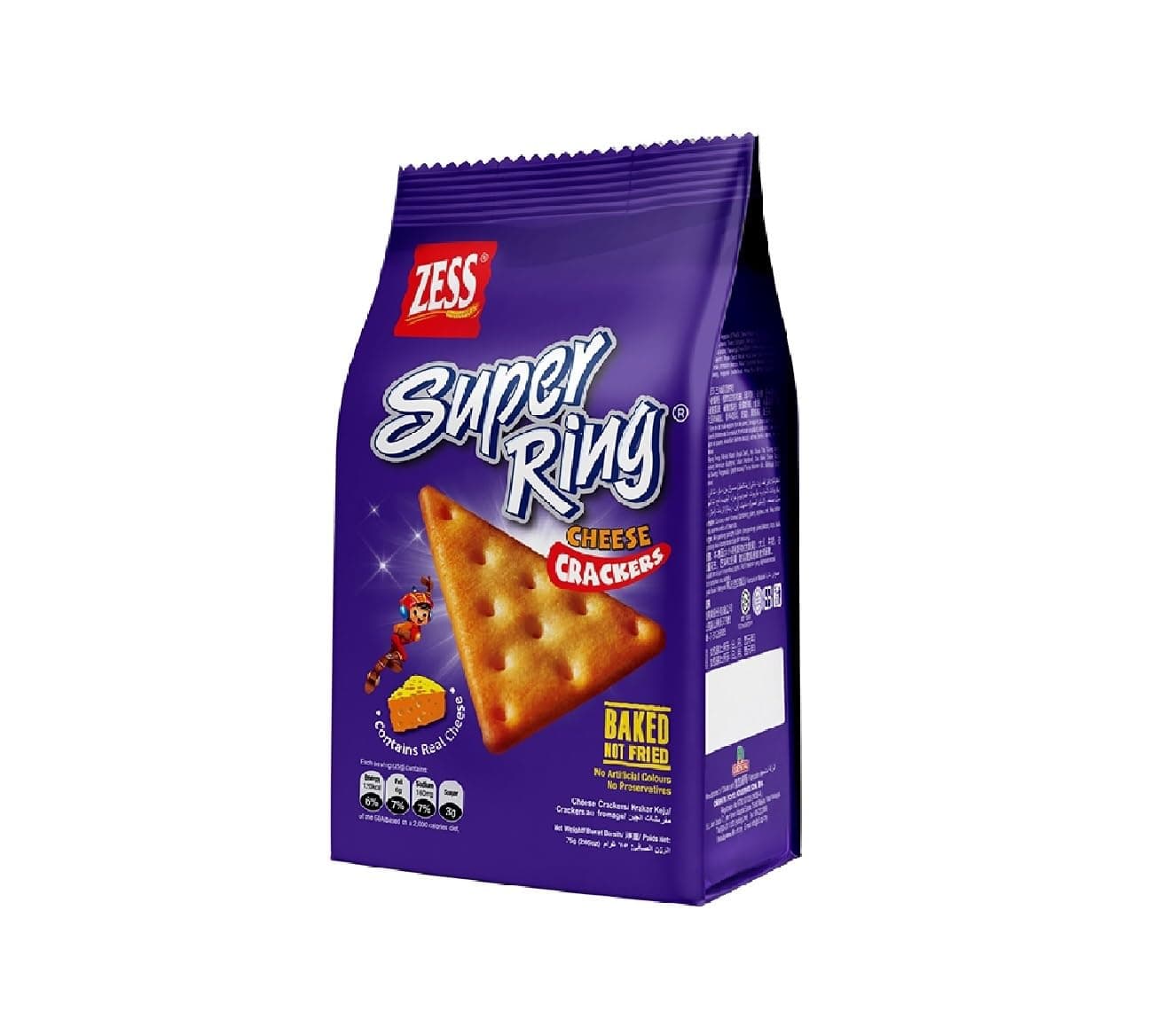 Super Ring Cheese Cracker 75 Gm