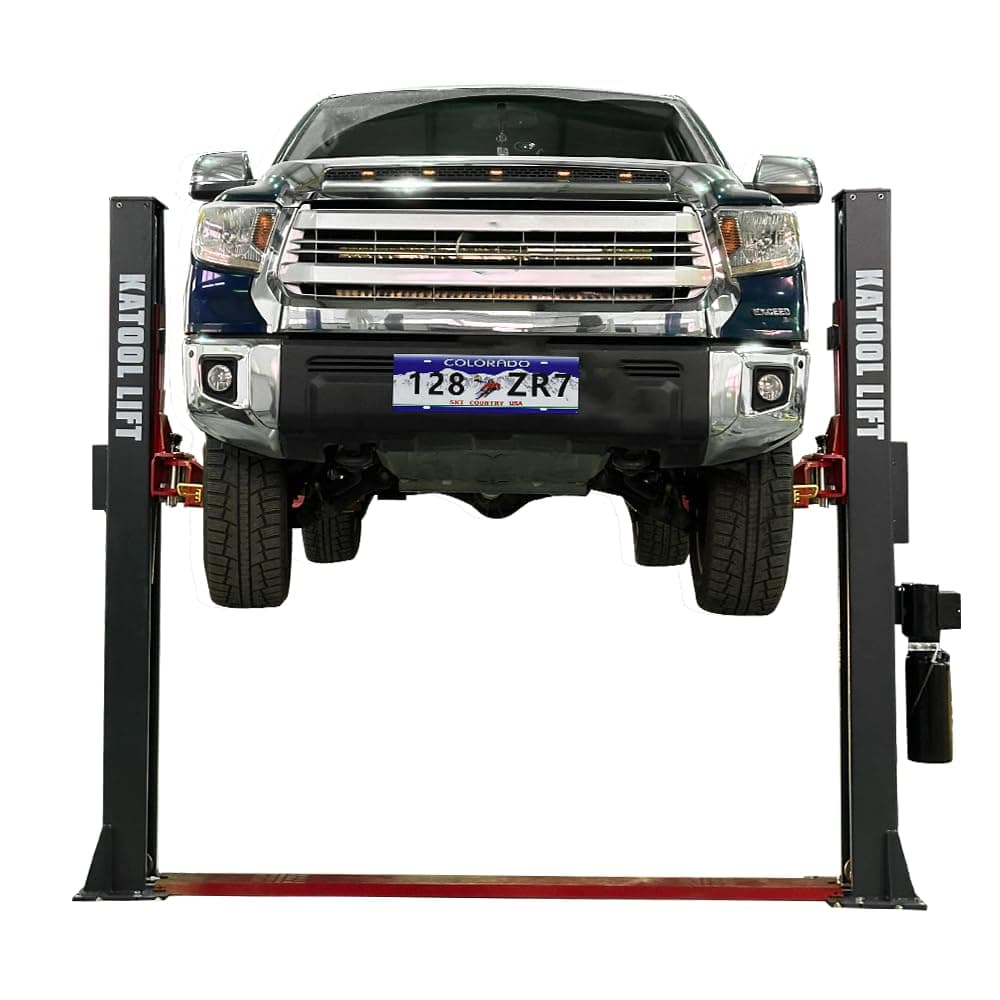 12000 Lbs 4.0HP Two Post Lift Single Lock Release Auto Lift Car Lift 2-Post Lift Truck Hoist