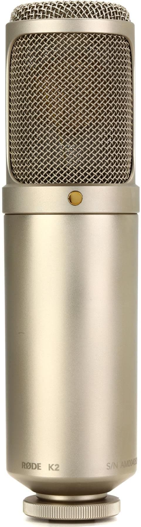 K2 Premium Valve Condenser Microphone with Infinitely Variable Polar Pattern for Music Production, Vocal and Instrument Recording