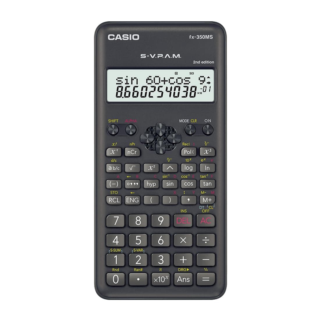 FX-350MS 2nd Edition Non-Programmable Scientific Calculator