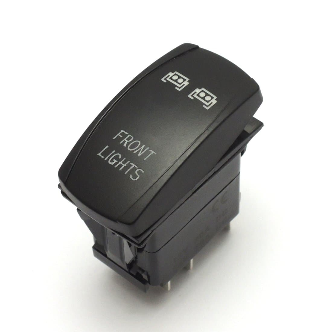 Blue Rocker Switch Backlit LED Front Light for UTV Polaris RZR XP 1000 Ranger 15