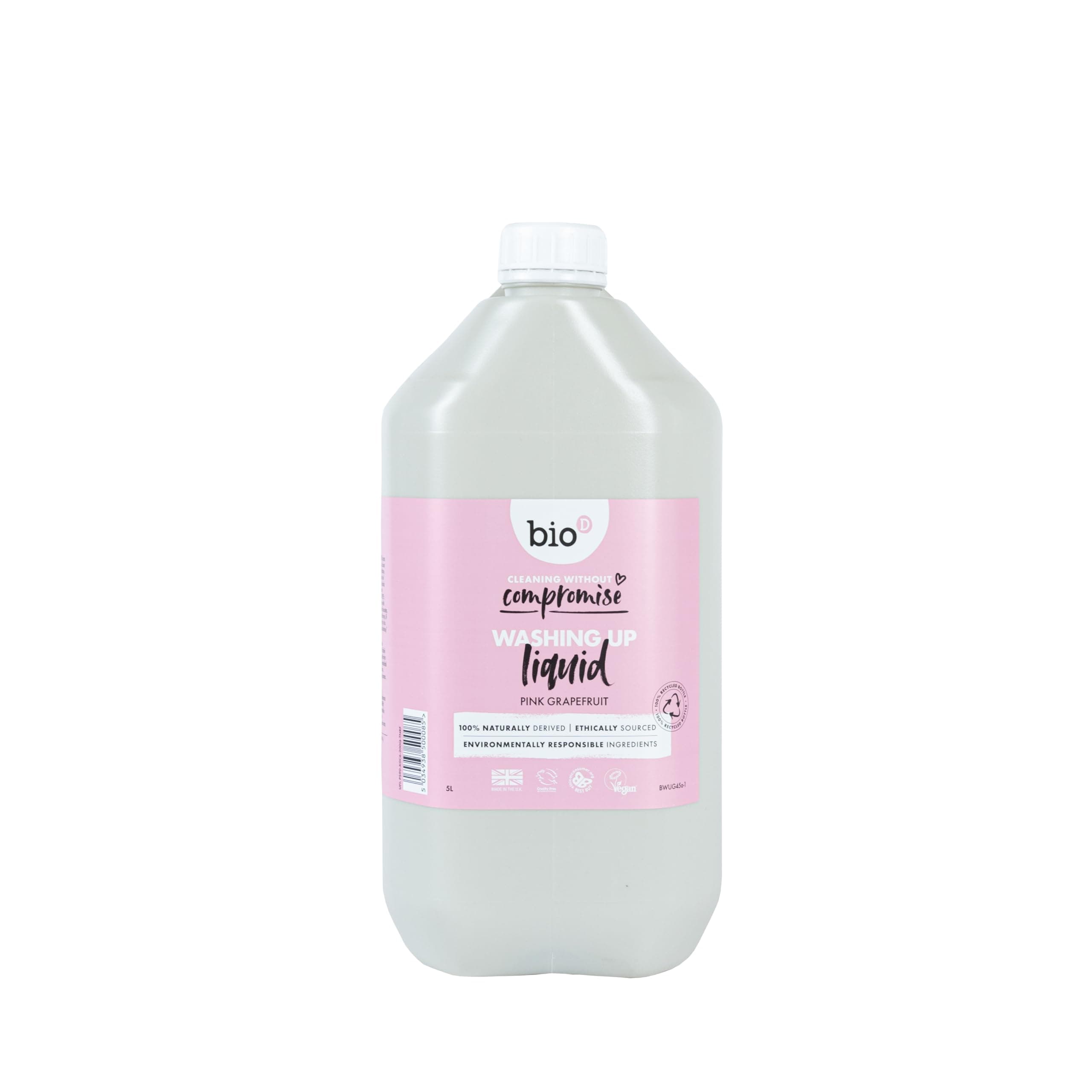 Bio-D 5 Litre Grapefruit Washing Up Liquid