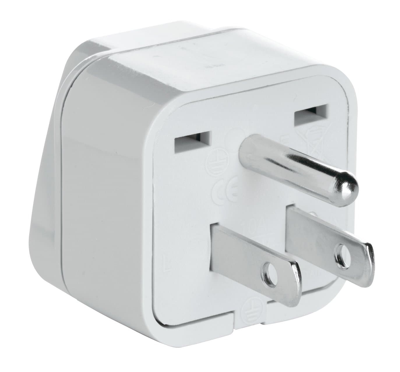 Travel Smart Grounded Adapter Plug