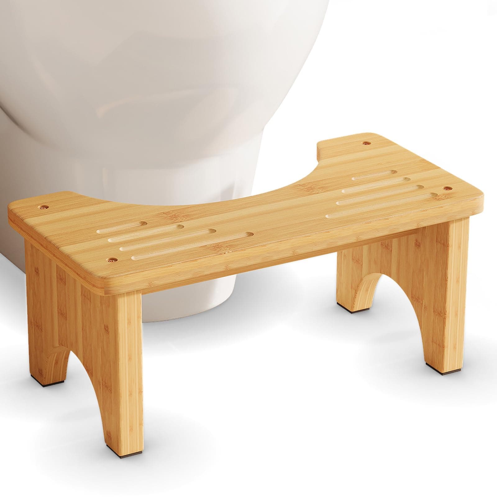 Bamboo Toilet Stool