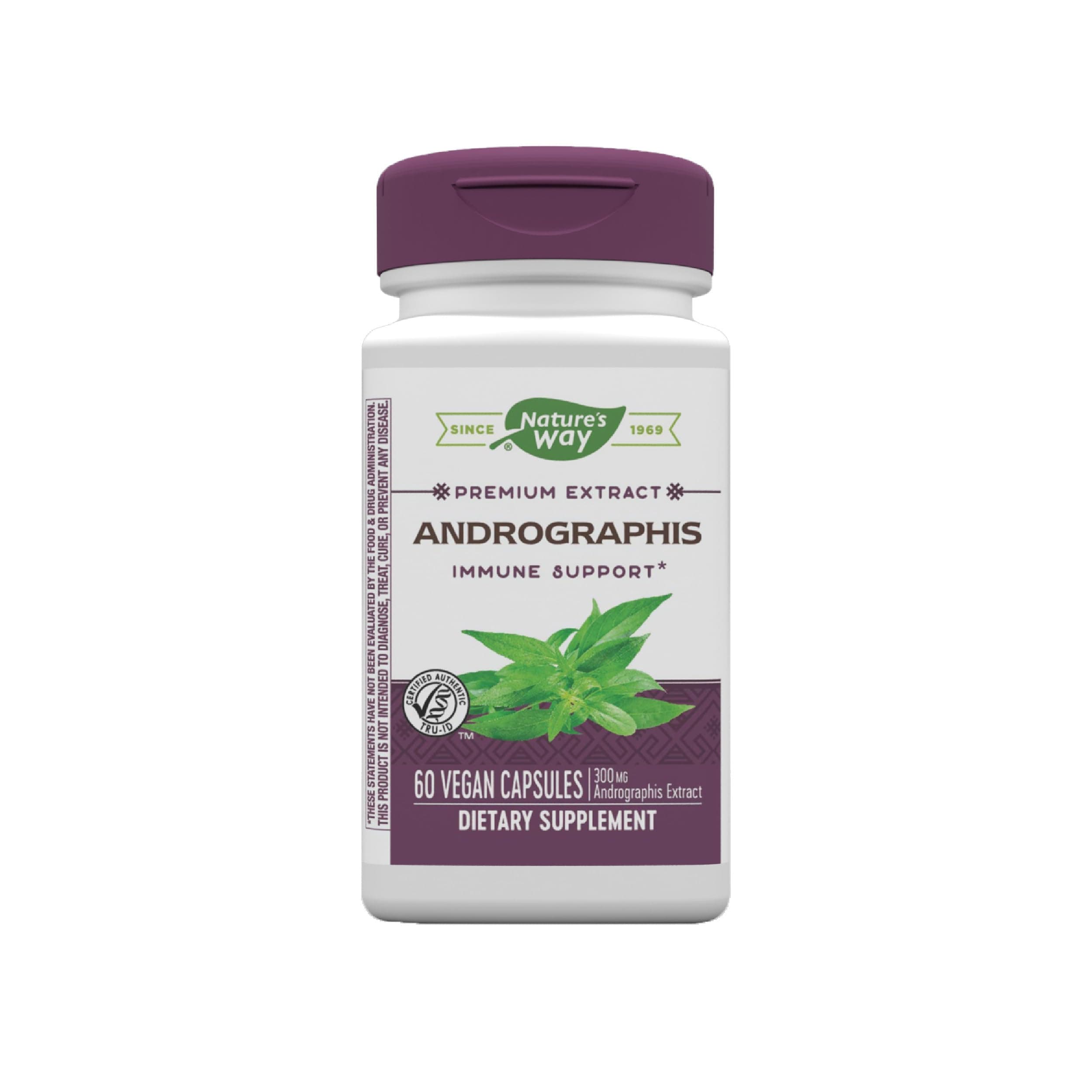 Nature's Way Andrographis Standardized Extract, 60 Vegicaps