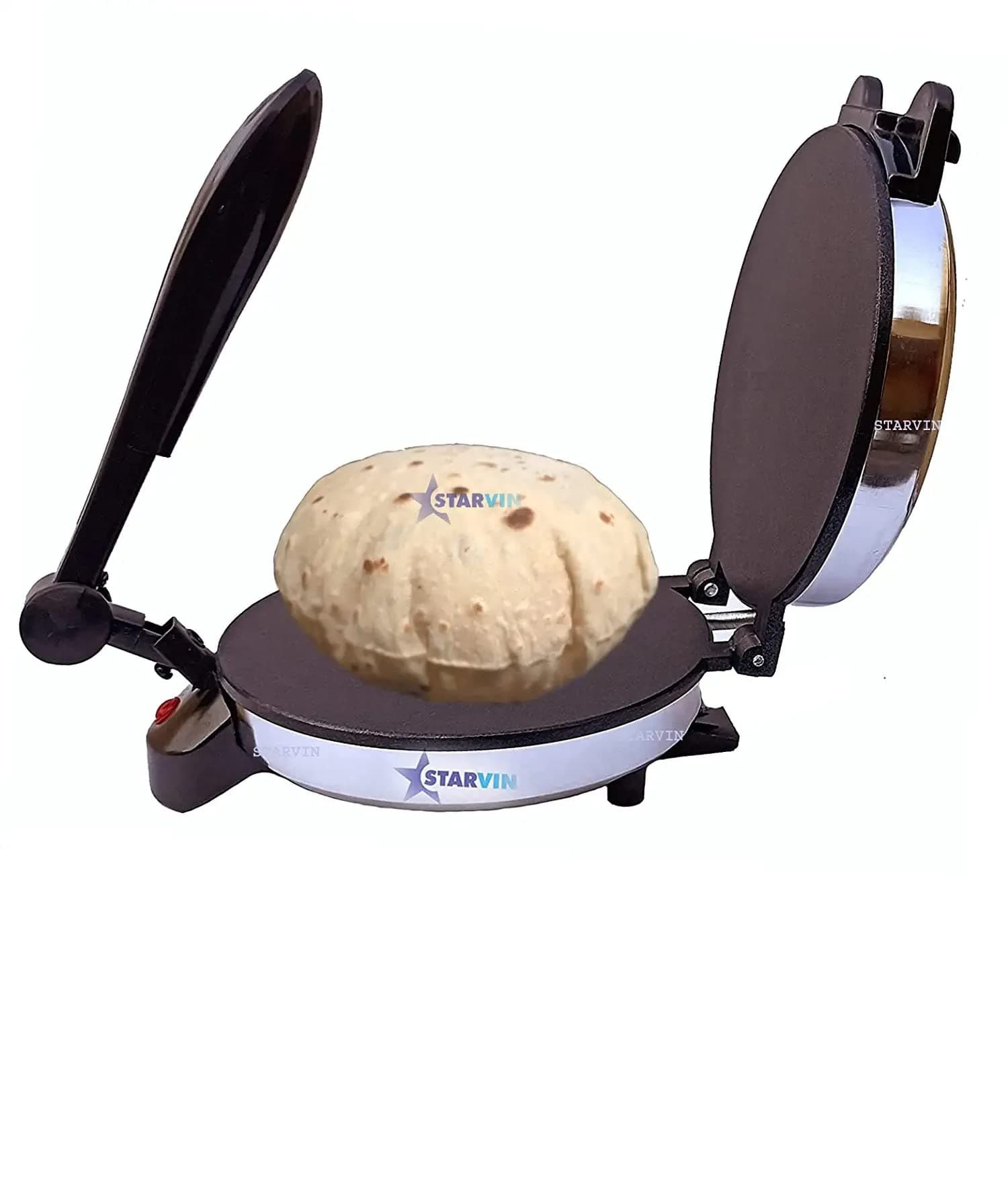 STARVIN Roti Maker Electric Automatic | chapati Maker Electric Automatic | Roti Maker Non Stick PTEE Coating Roti/khakhra/Paratha Maker - Stainless Steel Body||JKJ87
