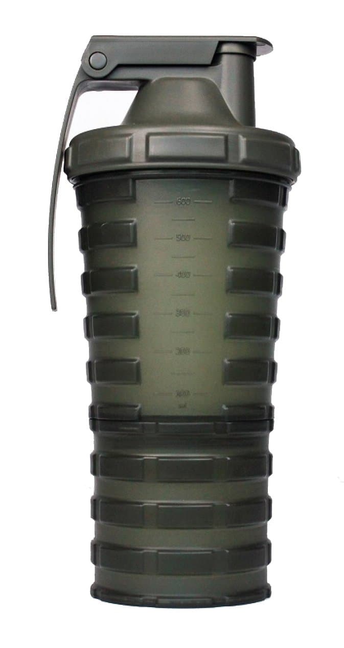 Grenade Shaker with Capsule Storage Facility, Army Green