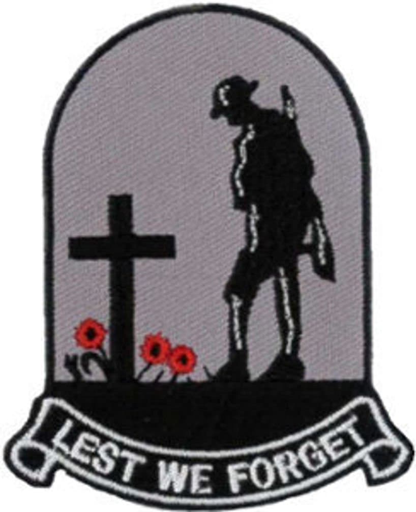 Lest We Forget Patch 6cm x 7.5cm