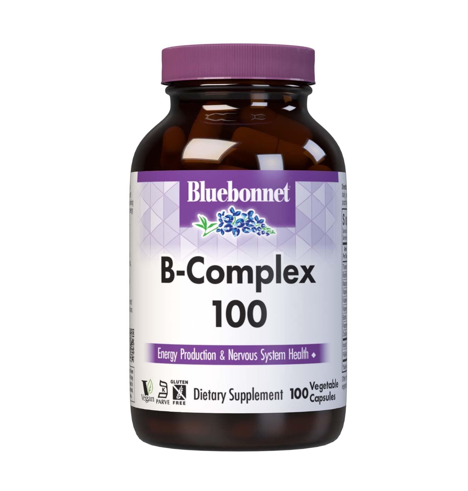 Bluebonnet Nutrition Blue Bonnet B-Complex 100 Vegetable Capsules