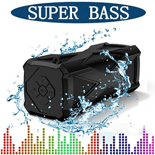 Lorida Portable Waterproof Wireless Bluetooth Speaker Stereo 23W Scratch-resistant Super Bass 4000mAh Battery 12 Hours Play Time
