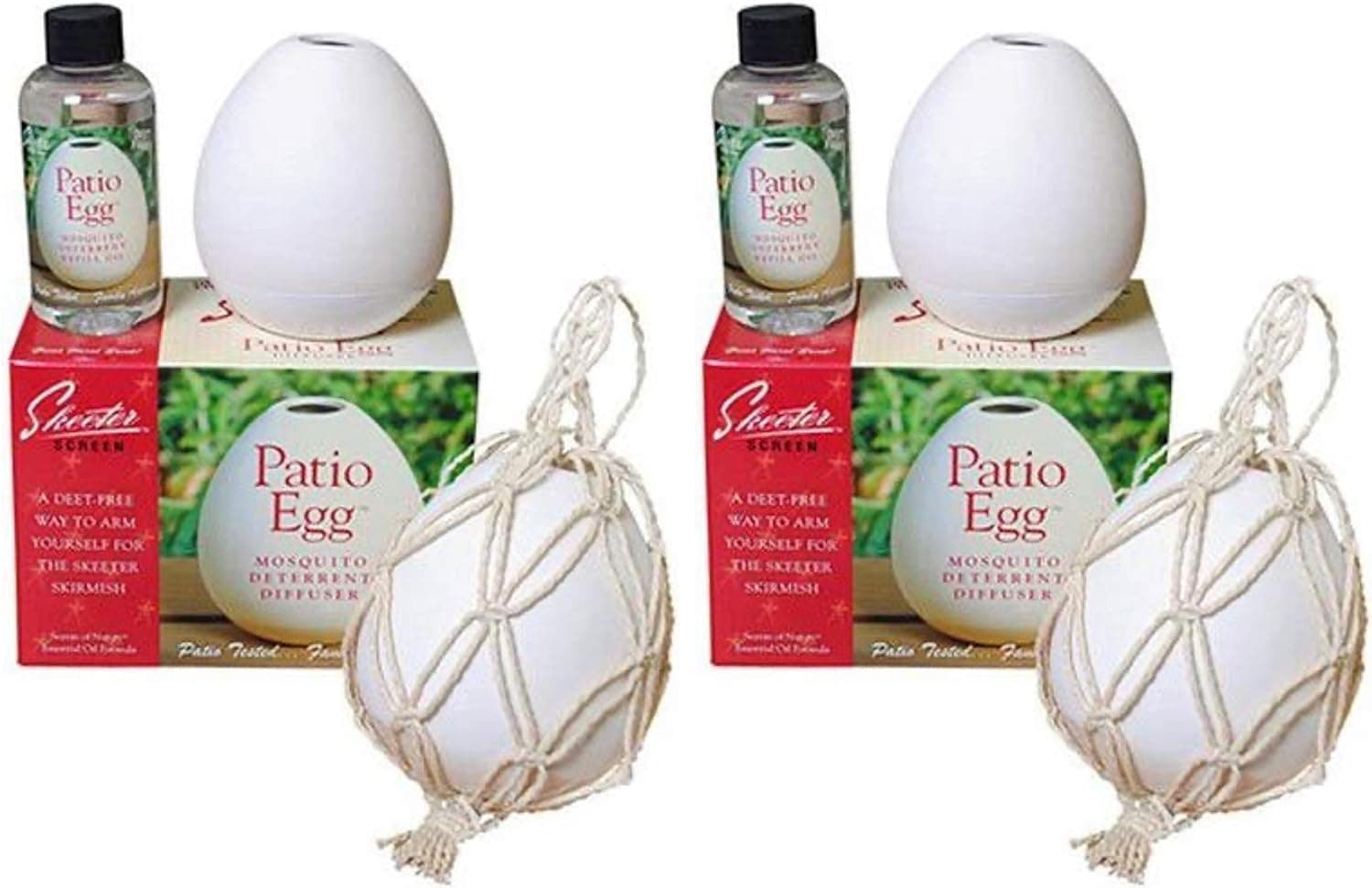 Skeeter Screen 90600 Patio Egg Diffuser, 1 (Two Pack)