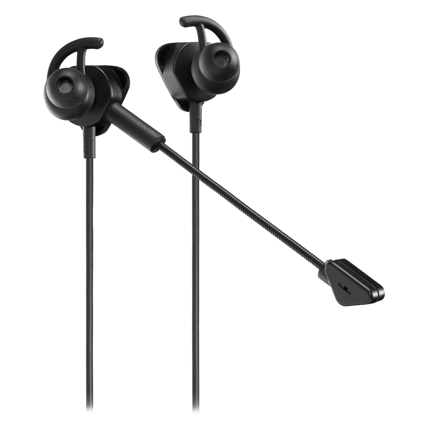 Turtle Beach Battle Buds Wired 3.5mm Black/Black Boom Microphone In-Line Microphone Smartphone PS5 / PS4 / Xbox / Android / iOS / PC / Switch