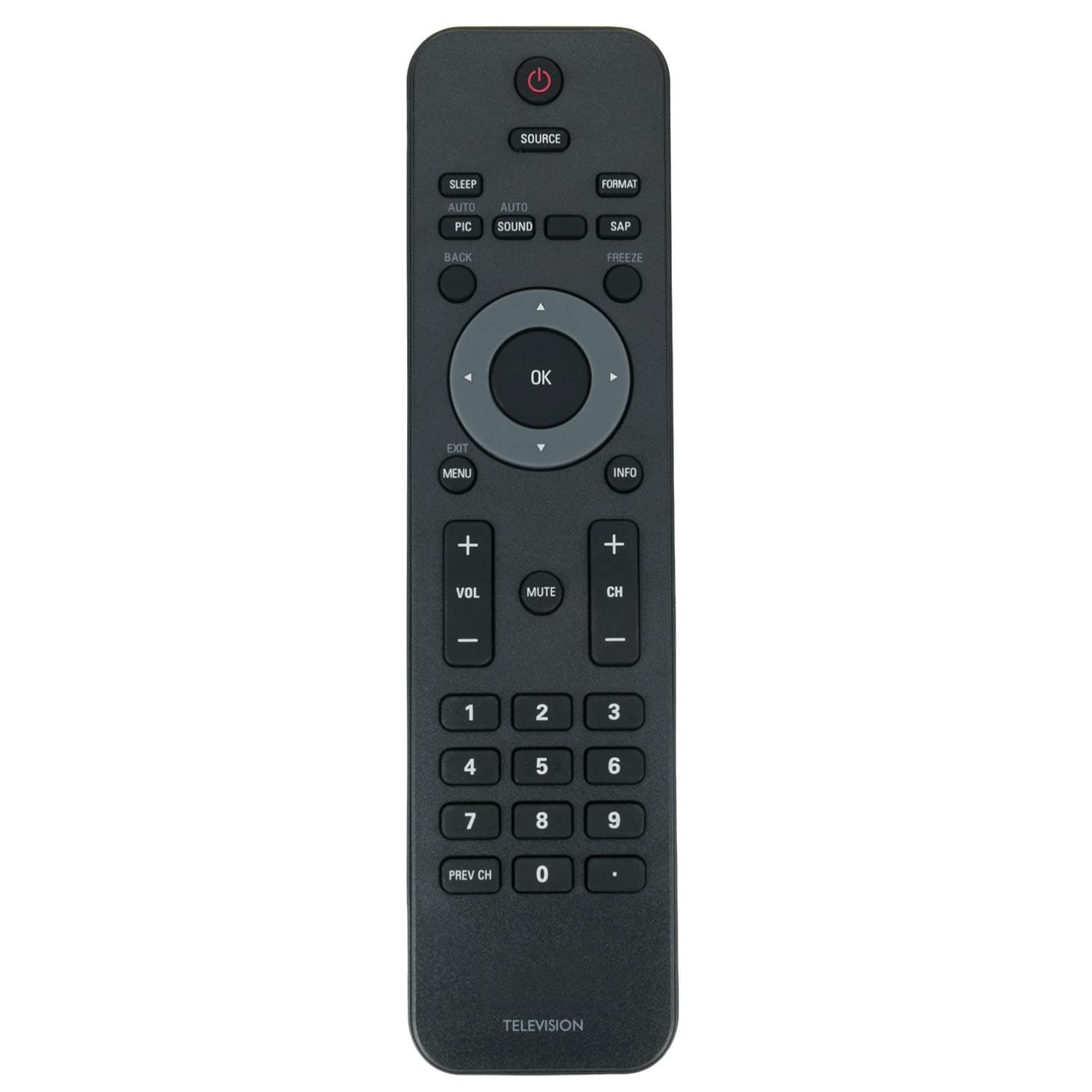 Universal Remote Control Compatible for All Philips LCD LED TV - Not Setup Required