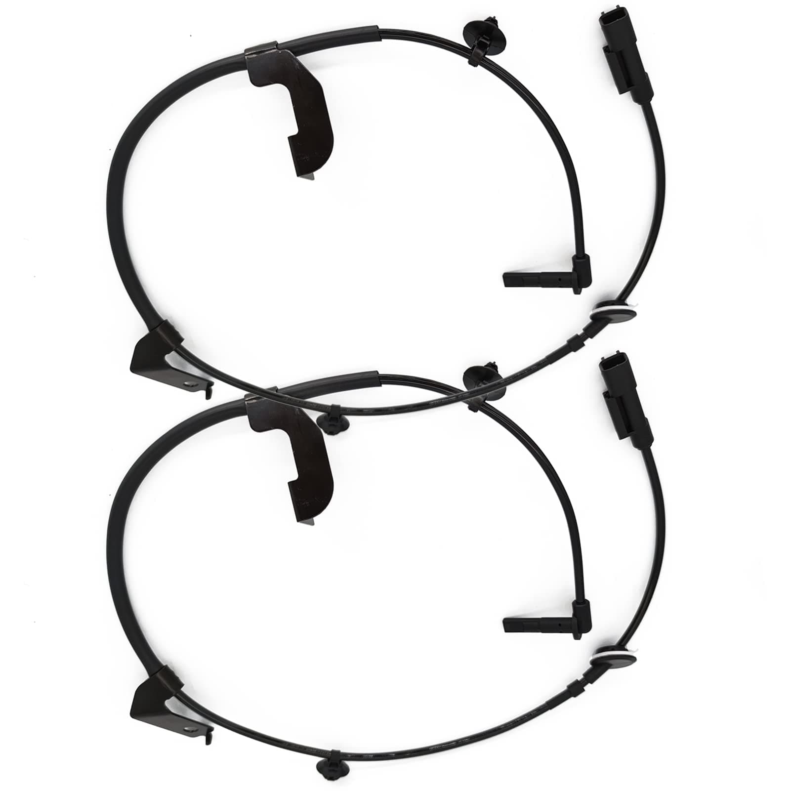 ABS Wheel Speed Sensor Front for Jeep 2.0L L4 2.4L L4 Compass Patriot 1.8L L4 Dodge Caliber 2007 2008 2009 2010 2011 2012 2013 2014 2015 2016 Left/Right 07 08 09 10 11 12#5105573AB 5105572AA 2 Pcs