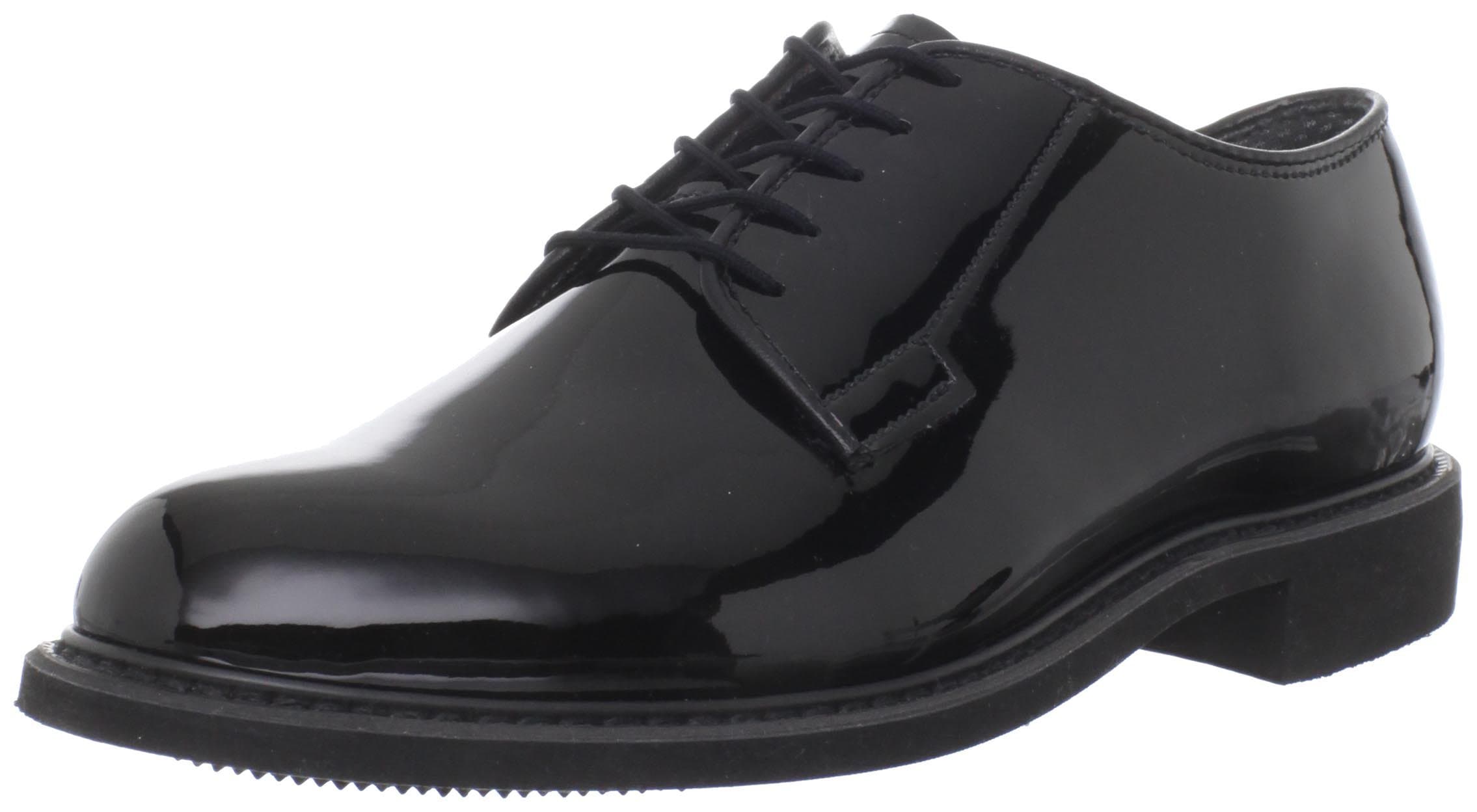 Men's High Gloss Uniform Work Shoe