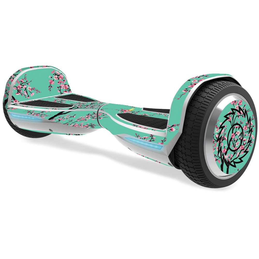 Compatible with Razor Hovertrax 1.5 Hover Board - Cherry Blossom Tree | Protective, Durable, and Unique Vinyl wrap Cover | Easy to Apply, Remove, and Change Styles | Made in The USA