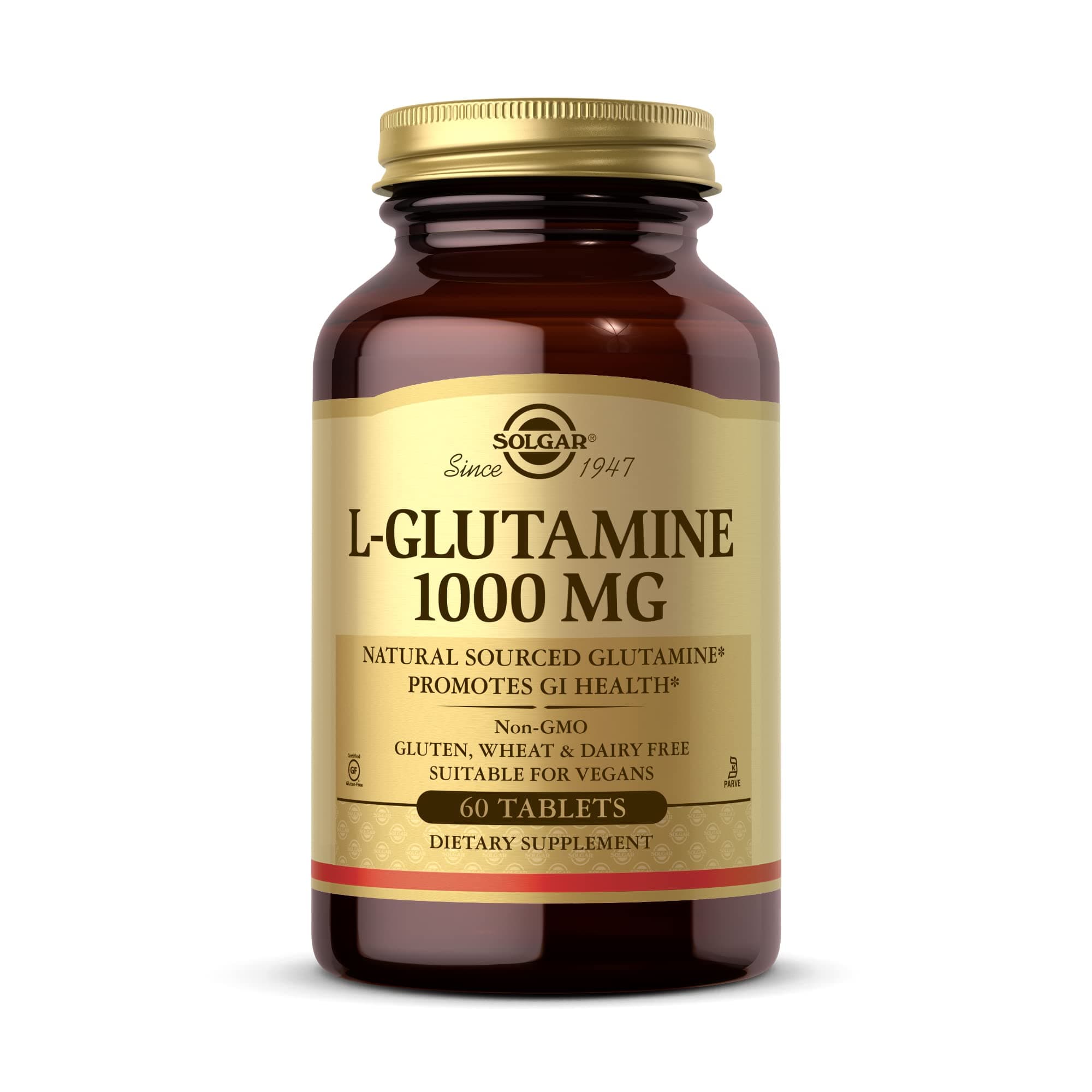 Solgar L-Glutamine, 1000 mg - 60 Tablets