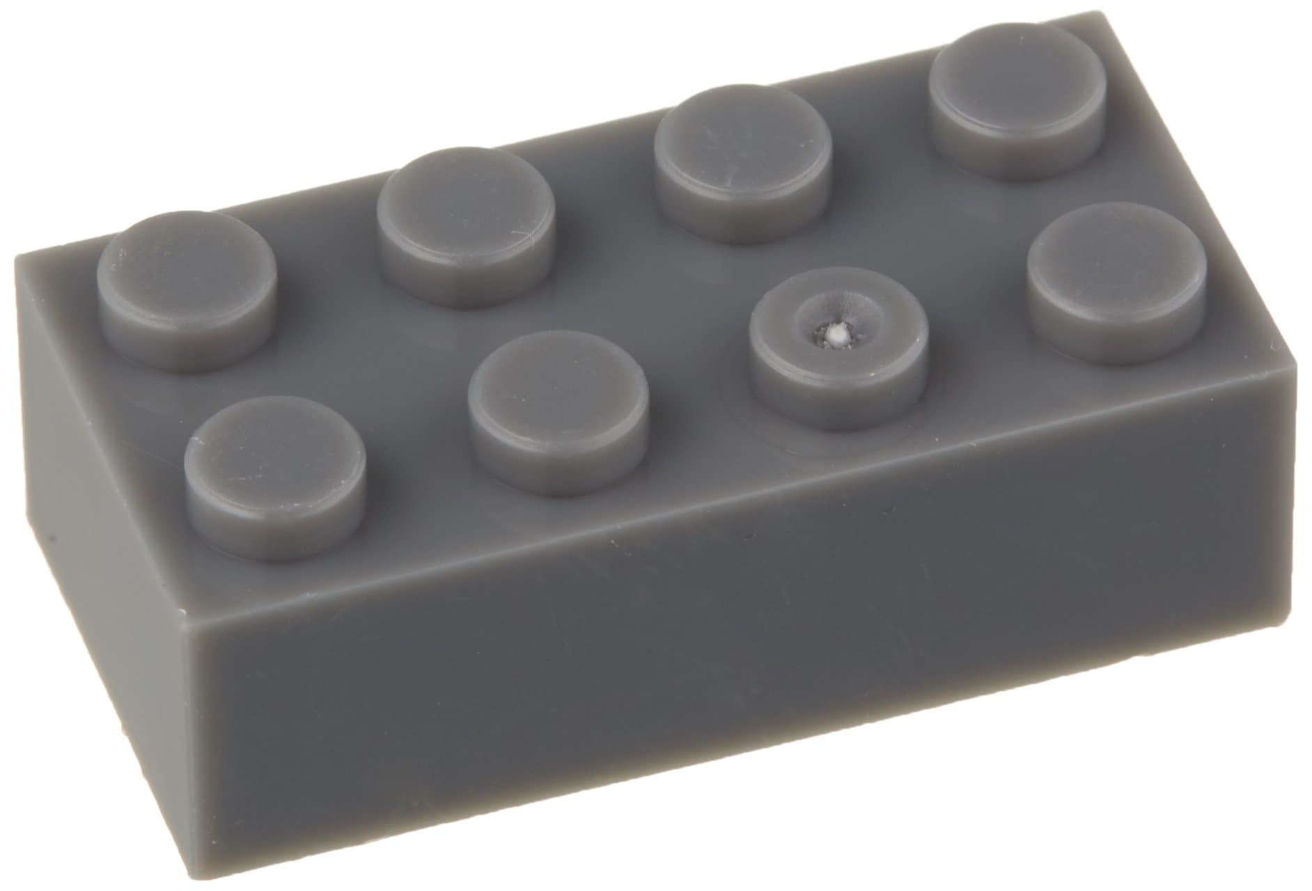 Dreambuildertyoy 200 Stone Grey 2 x 4 Generic Building Bricks, Alternative Option to Leading Brand 2 x 4 3001 Brick