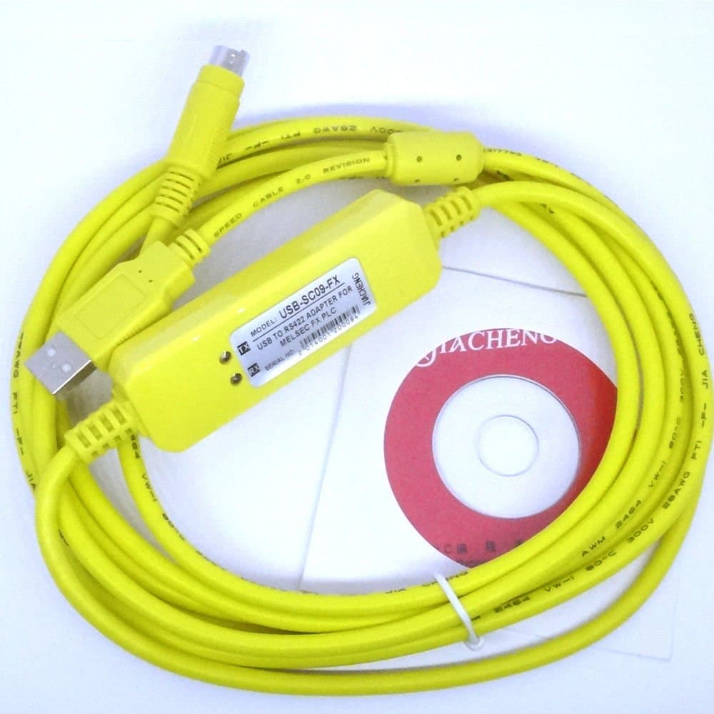 Yihaoel For Usb-Sc09-Fx Mitsubishi Plc Programming Cable Support Win7