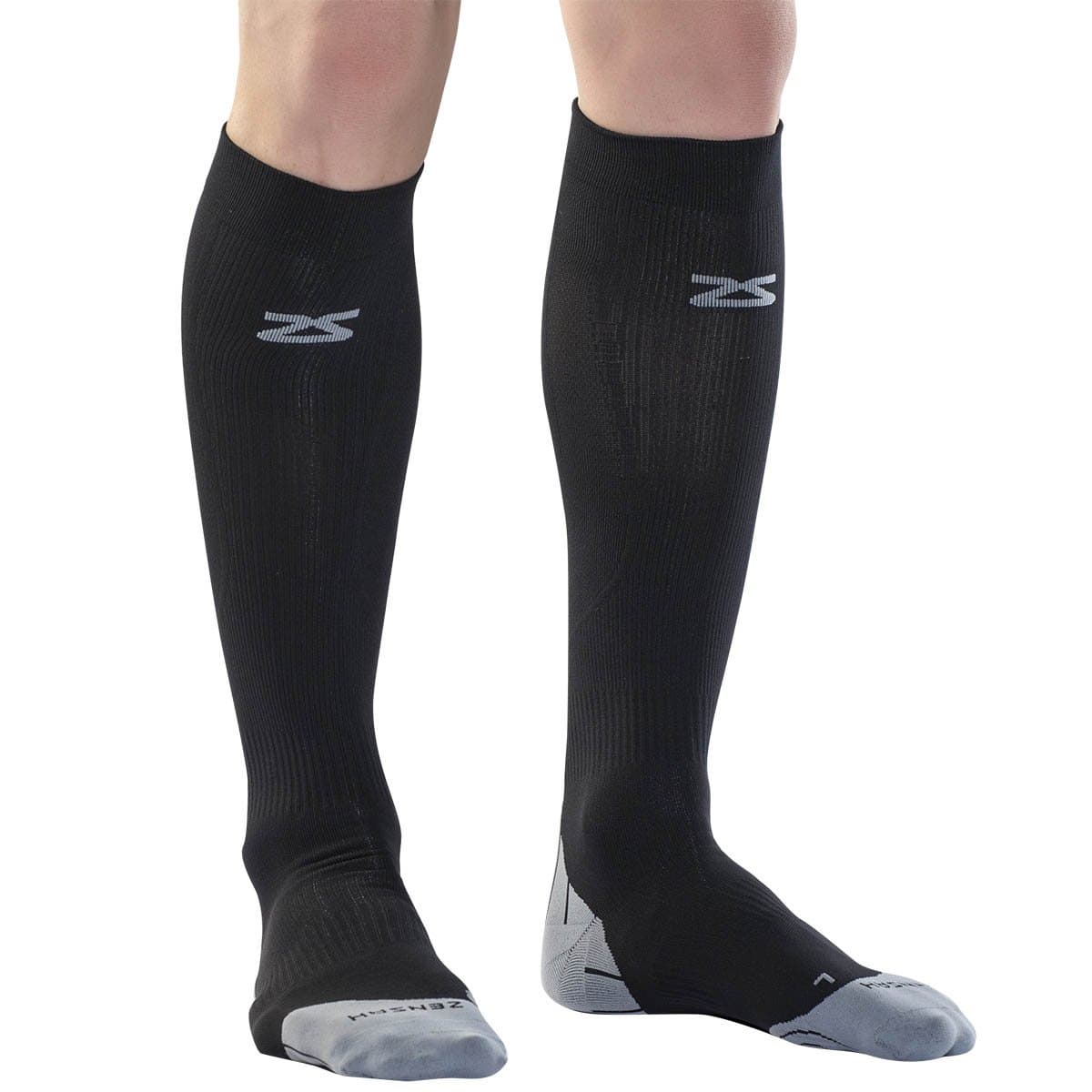 ZensahUnisex Tech Plus Compression Zensah Tech Plus Compression Socks - Black, Small (pack of 1)