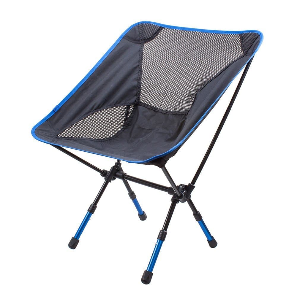 Bestblue Height-adjustable Foldable Camp Mantis Chair (Darkblue)
