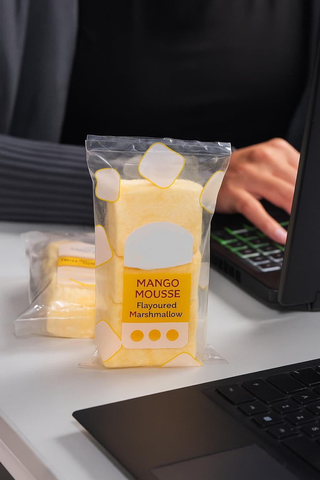 The Marshmallow Spot Mango Mouse Marshmallows 125g