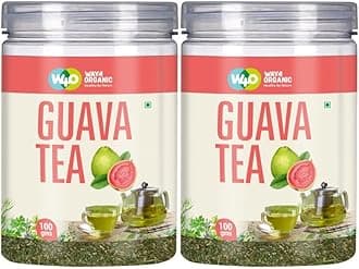 Way4Organic Guava Leaf Tea/Psidium guajava Tea 100 g Canister Pack (Pack of 2)
