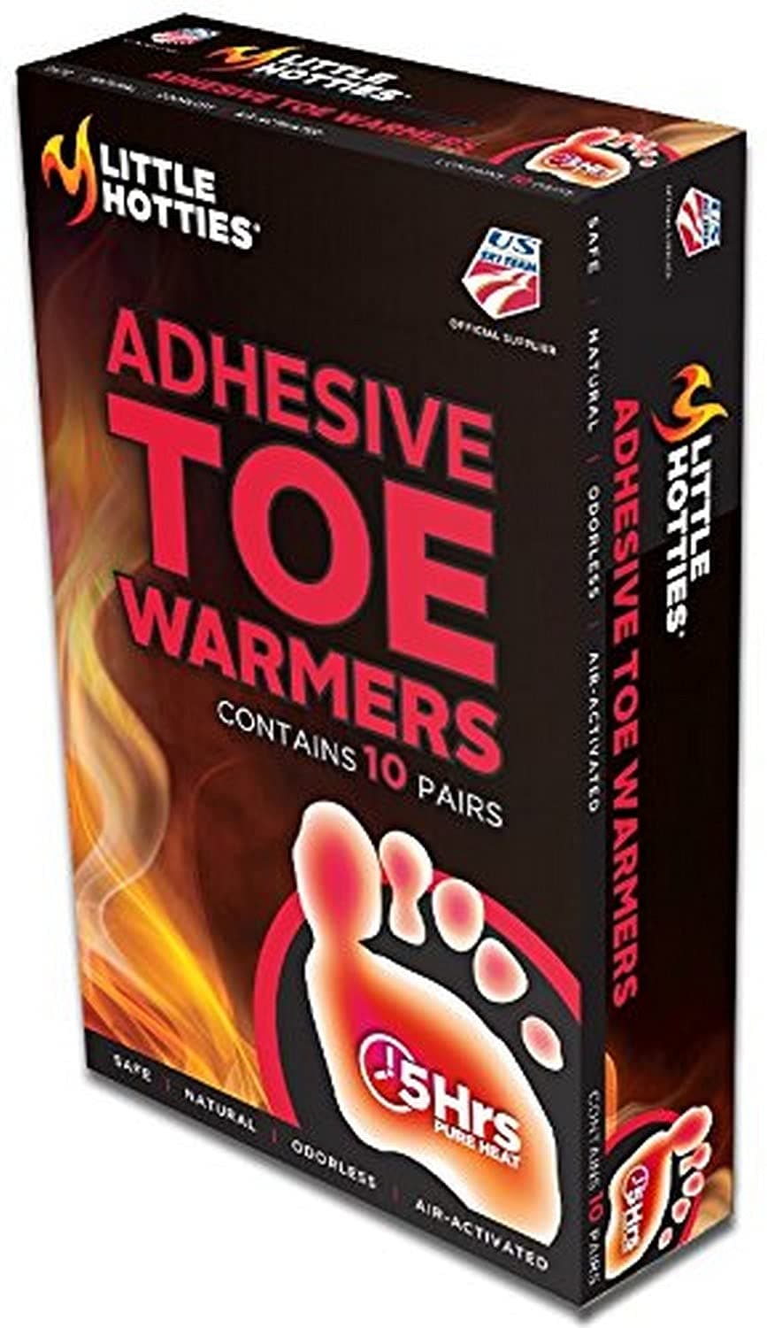 5-Hour Adhesive Toe Warmer, 10 Pair