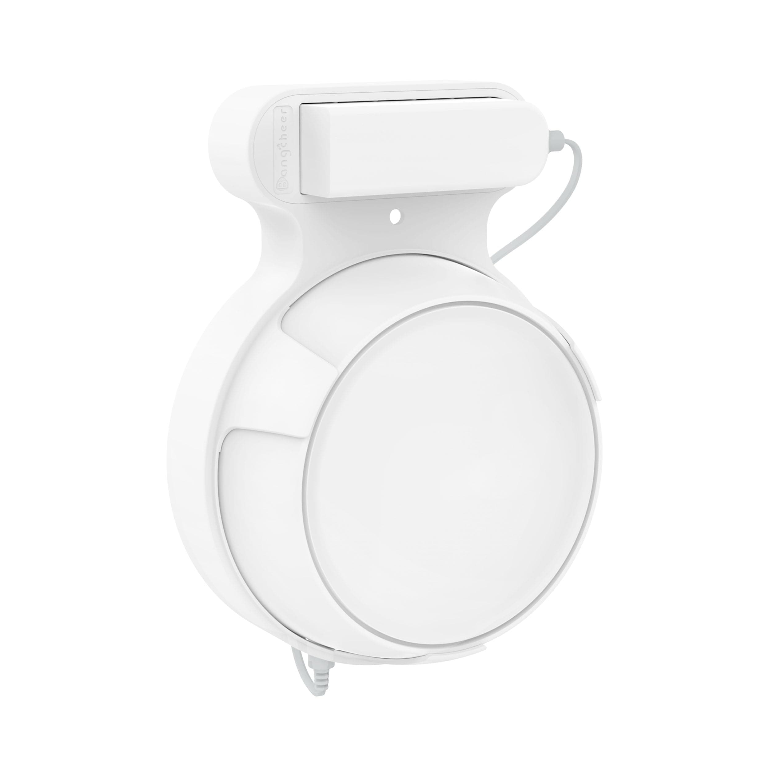 Wall Mount Bracket for TP-Link Deco BE23/BE25/BE3600/BE5000 Mesh WiFi 7 System Network and Power Cord Management Space-Saving TP-Link WiFi 7 Router Wall Mount Bracket (White-1Pack,White)